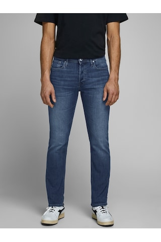 Jack & Jones Erkek Glenn 814 Slim Fit Jean Blue Denim