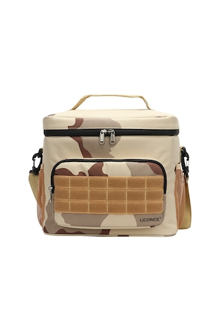 Lıcorıce Açık Büyük Kapasiteli 15l Geri Alınabilir Çift Kullanımlı Isı Yalıtımı Ve Soğuk Tutma Piknik Çantası Haki