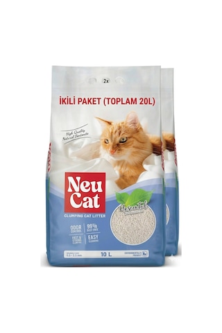 Kokusuz Kedi Kumu 10 Lt 2 Adet Kokusuz Kedi Kumu 10 Lt 2 Adet