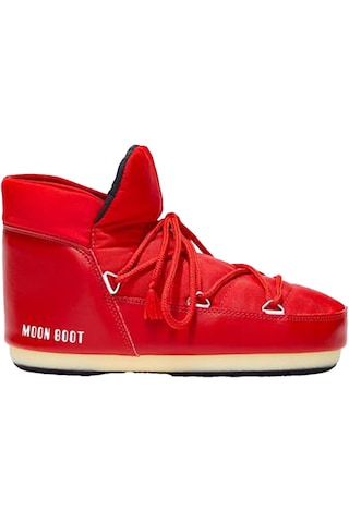 Moon Boot Moon Boot Mb Pumps Nylon Kadın Kar Botu 15 Kırmızı