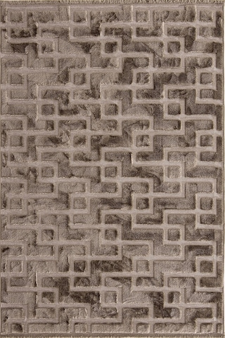 Çam Halı İndus 8005 Vizon Enti Halı Yumuşak Tuşeli Modern Halı