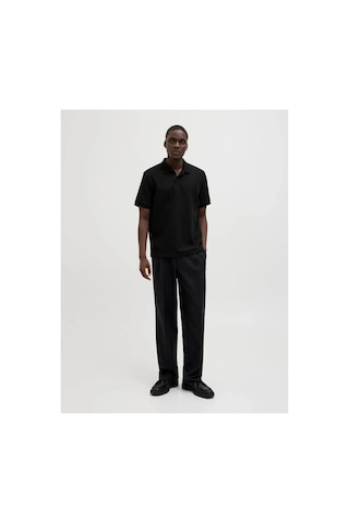 Jack & Jones Jack&jones 12268130 Yakali Erkek Tshirt - Siyah