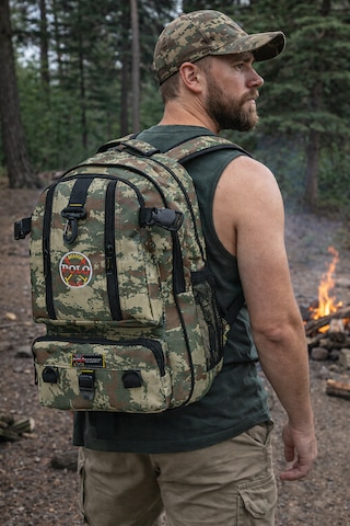 Bag Trend Bt Dağcı Sırt Çantası,50 Litre,kalın Kumaş,kamp Çantası, Kamuflaj Desen