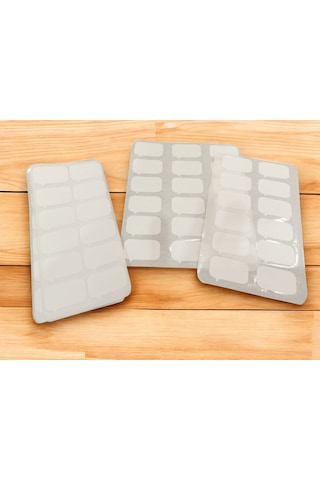 Store Konuşma Balonu Şekilli Beyaz Etiket Yapışkanlı Not Kağıdı 100'lü 4x3 Cm Çok Renkli