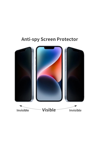 Apple iPhone 15 Pro Uyumlu Hayalet Cam Ekran Koruyucu Uygulamalı Aparatlı Esd Anti-statik Cam 9h Ultra