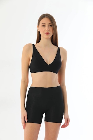 L'ombre Siyah Mı 2703 Lazer Kesim İz Yapmaz Hayalet Boxer