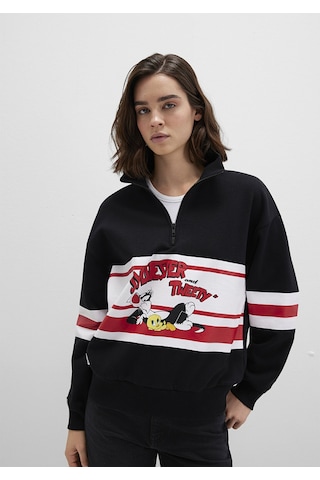 Mavi - Siyah Sweatshirt 1s10472-900 Siyah