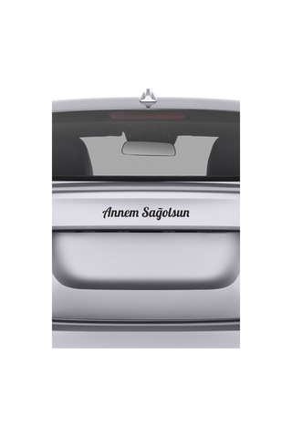Annem Sağolsun Araç Sticker 21x29 Cm, Oto Sticker, Araba Sticker