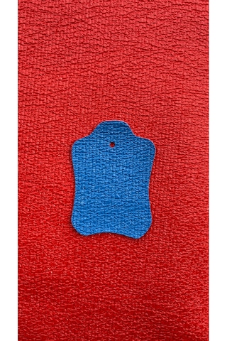 Elsa Desen Suni Deri Döşemelik, Çantalık 100 X 140 Pantone 18-4140tcx Pantone 18-4140tcx