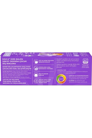 Vaveni .kids Diş Macunu 4-7 Yaş 35 Ml Sakız Renk: Sakız Arz