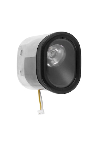 Aubyhe Scooter Ön Işığı, Plastik Malzeme, Siyah Renk, 4.2x4.2x3 Cm Boyut, 40 G Ağırlık Siyah