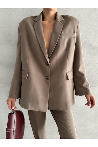 Kahve Washington Blazer Ceket Kahve