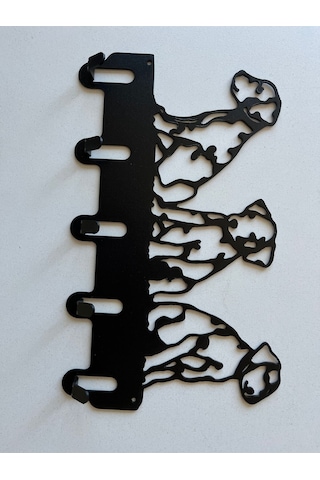 Fbt Askilik Dekoratif Banyo Havlu Askiligi Cok Amacli Askilik Siyah