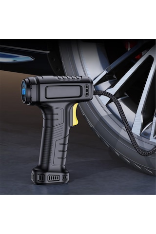 Padalink 12v Akıllı Araç Pompası - Led Aydınlatmalı, Otomatik Durdurma, Hızlı Şişirme Araba/motosiklet/bisiklet