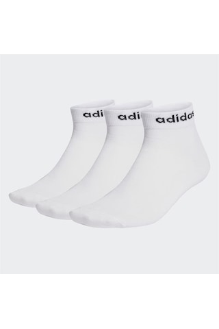 Adidas T Lın Ankle 3p Whıte/black Çorap Çok Renkli