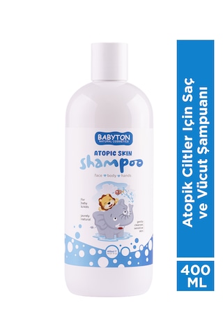 Babyton Atopik Çok Kuru Ve Hassas Ciltler İçin Saç Vücut Şampuanı 400 ML