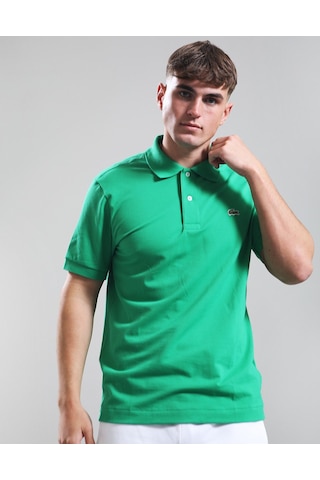 Lacoste Geniş Beden Erkek Polo T-shirt Koyu Yeşil