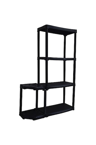 Art Plast T29n+t60/4/s Köşe Fırça Tutucu + 4 Raflı Raf