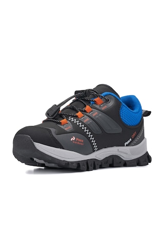 Promax 1795 Çocuk Siyah/gri Su Geçirmez Spor Ayakkabı Siyah - Gri