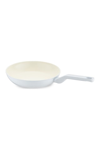Jumbo Swiss Crystal Kızartma Tavası 26 cm Yapışmaz Tabanlı Açık Gri Swiss Crystal Malzeme