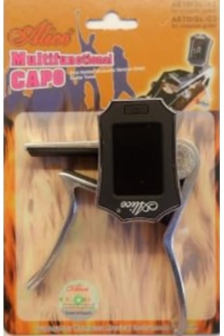 Alice Ae7D/Sl-C Dijital Clip Akort Aletli Gitar-Saz Kapo Kelepçe