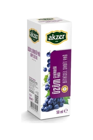 Akzer Üzüm Çekirdeği Yağı 50 ML