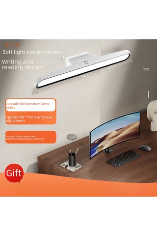 Yunboo Led Göz Koruyucu Okuma Lambası - 32cm Beyaz, 28 Led, 9 Aydınlatma + 3 Renk Modu, Şarjlı Ve Priziyle Kullanıma Uygun, Mıknatıslı, Öğrenci/ev İçin Diğer