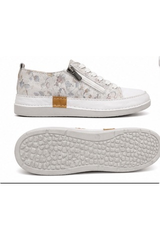 N Napa Shoe Np.8260f.gümüş Deri Ayakkabı