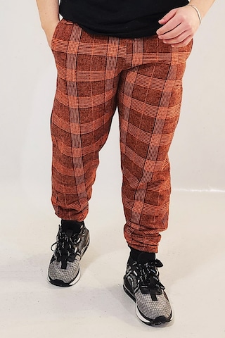 Wingetstar Ekose Manşetli Erkek Eşofman Altı Kiremit