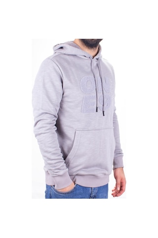 Twister 1931 Gri Kapüşonlu Erkek Sweatshirt Gri