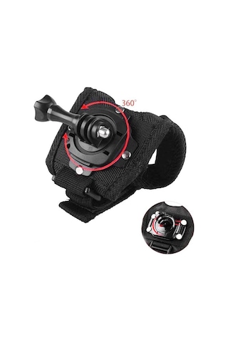 Dji Osmo Pocket için Bilek Bandı Ile 14 Adaptör Braketi 360 Derece