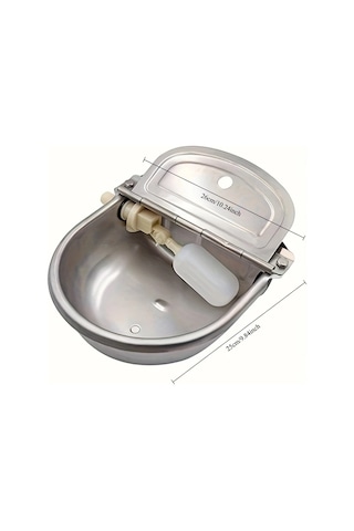 Willowhaven 1 Adet Paslanmaz Çelik Şamandıralı Otomatik Hayvan Suluk Su Kabı