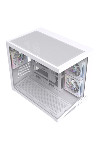 Game İn Game Snake Beyaz 3x12cm İnfinty Argb Fanlı Gaming M.atx Kasa