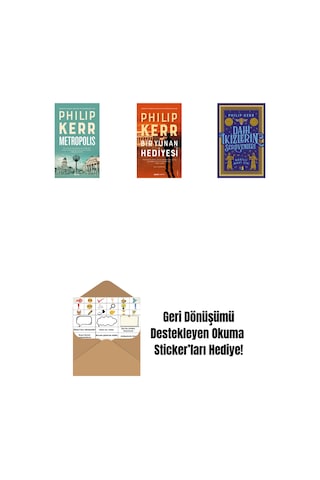 Metropolis + Bir Yunan Hediyesi + Dahi İkizlerin Serüvenleri - Babilli Mavi Cin + Okuma Sticker'ları