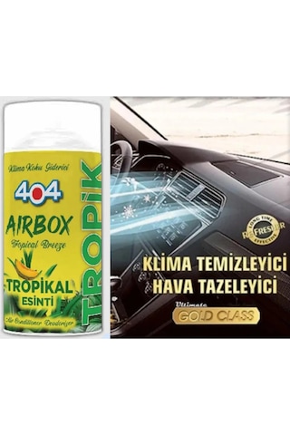 404 Kimya Klima Fresh Temizleyici Klima Bombası Tropikal Esinti