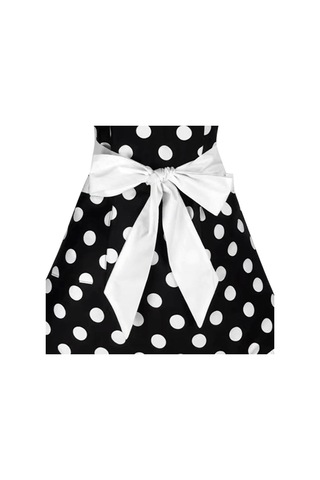 Dinosaurs Ayarlanabilir Önlük Ev Mutfak Yemek Pamuk Önlükleri Bowknot Beyaz Altın