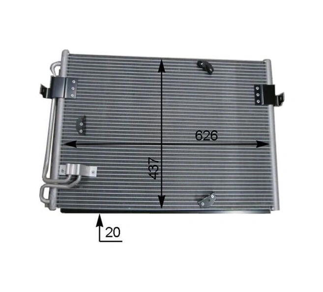 Klıma Radyatoru Bmw E31 1990-1998 64531392941
