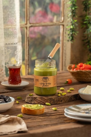 1001 Çiftliği Antep Fıstığı Ezmesi 320g Katkısız