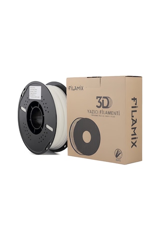 Filamix Pla+ İnci Beyazı Filament 1,75mm 1kg - Bisiparisver