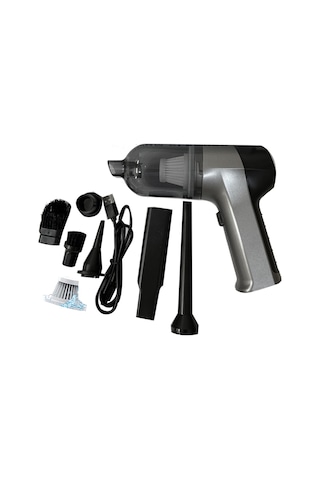 Crackedice Taşınabilir Kablosuz Araba Elektrikli Süpürgesi Mini El Tipi Temizleyici