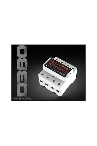 Energy D380 Trifaze Daire Voltaj Koruyucu