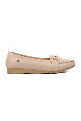 Pierre Cardin Bej Hafif Kadın Babet Pc-53016 Z Bej