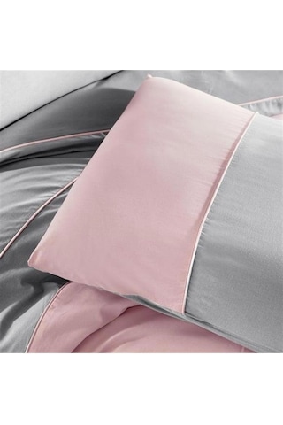 Nevresim Takımı Tek Kişilik Ranforce Duz 160x220 Thor 160x220 Pembe