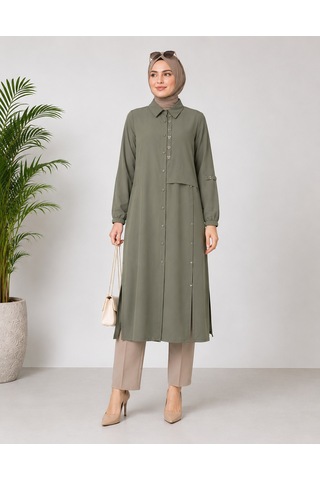 Behrem Veka Tesettür Kap 2559 Yeşil