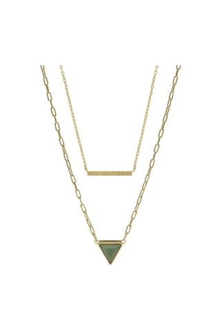 Fossil Ja7112-710 Kadın Kolye Altın