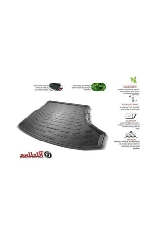 2009-2017 Ford Fiesta İle Uyumlu 3d Bagaj Havuzu