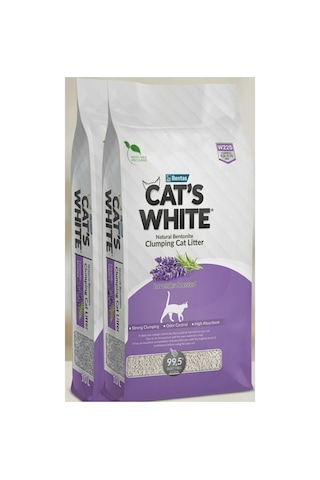 Cats White Lavanta Kokulu Kedi Kumu 10 Lt 2 Adet