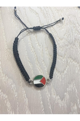 Filistin Kudüs Palestine Metal Bileklik Bileğe Göre Ayarlan Çok Renkli