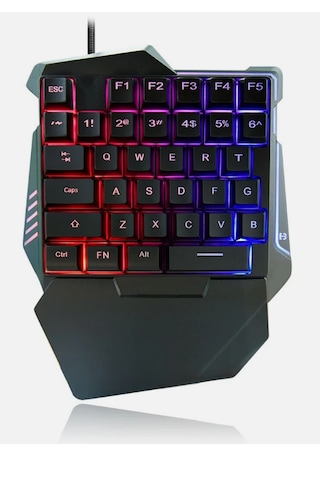 Hk Tech G7 Rgb Tek El 35 Tuşlu Kablolu Oyun Klavyesi
