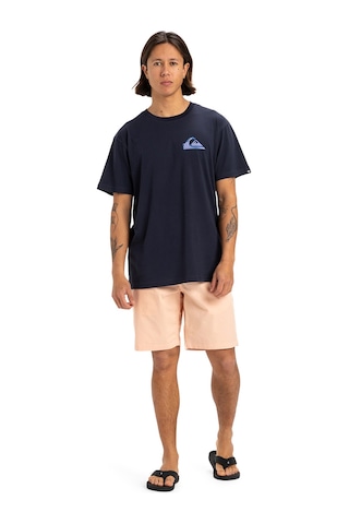 Quiksilver Window Pane Erkek Lacivert Yuvarlak Yaka Tişört Lacivert